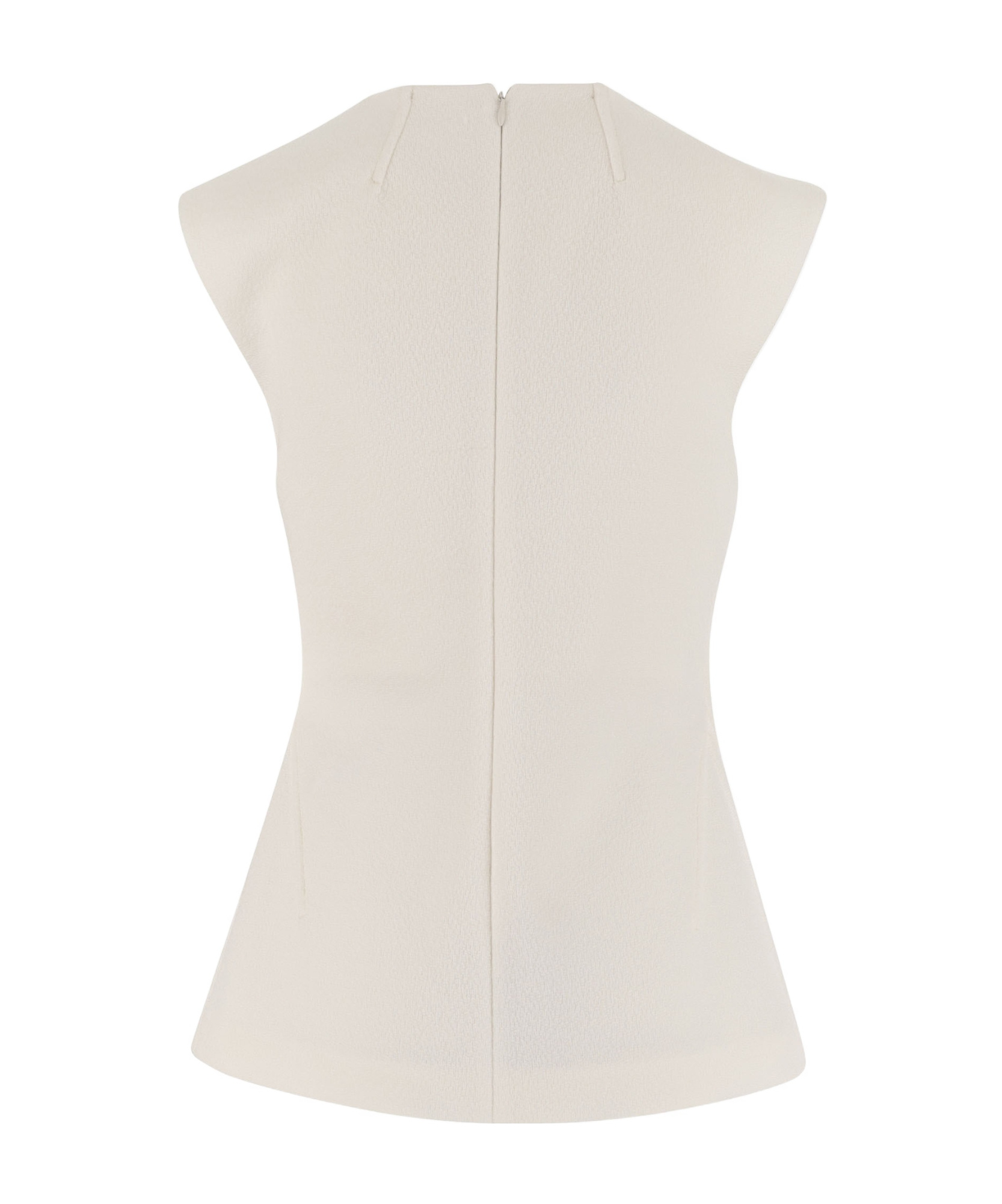 Shop Jil Sander Crew-neck Top In White