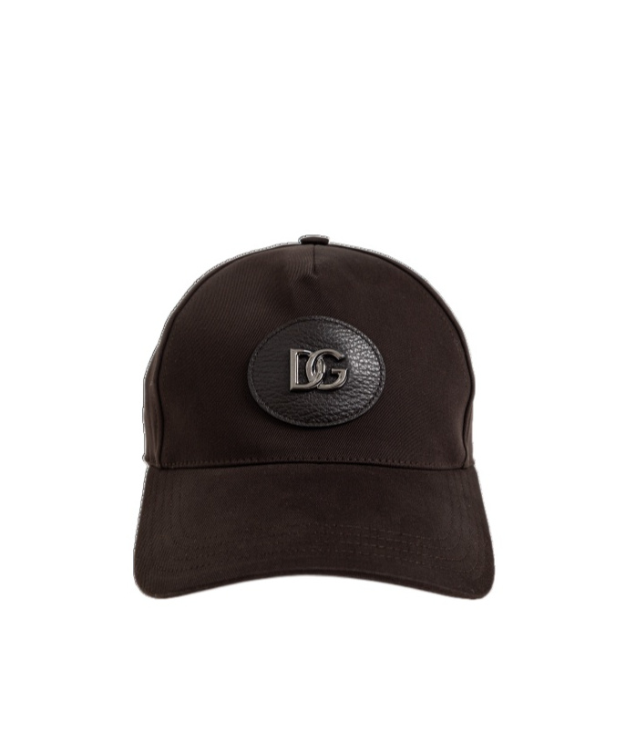 Dolce & Gabbana Logo Baseball Cap In Black
