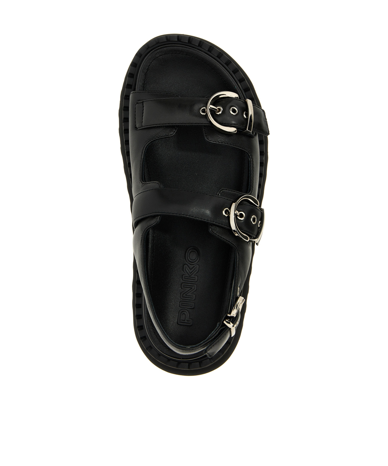 Shop Pinko Kate 03 Sandals In Black