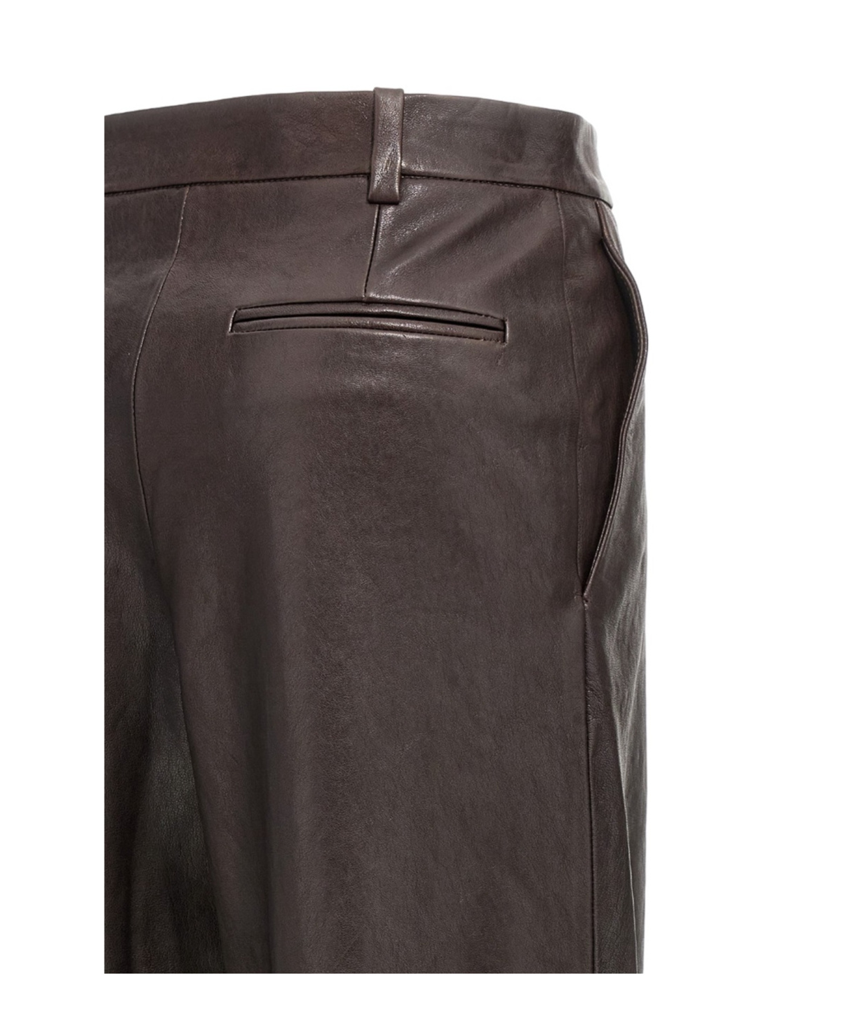 Khaite Wide Leg Cargo Trousers With Multiple Pockets In Black