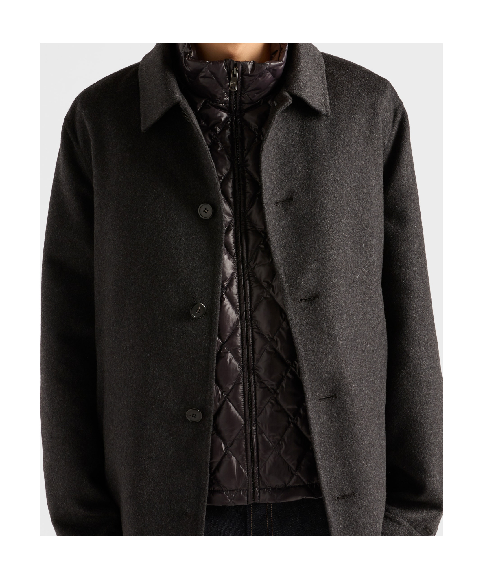 Prada Sleeveless Cotton Vest In Black