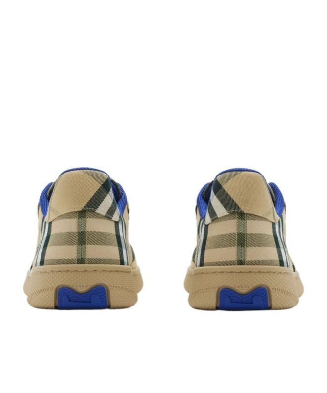 Burberry Women Embroidered Canvas Terrace Sneakers In Multi