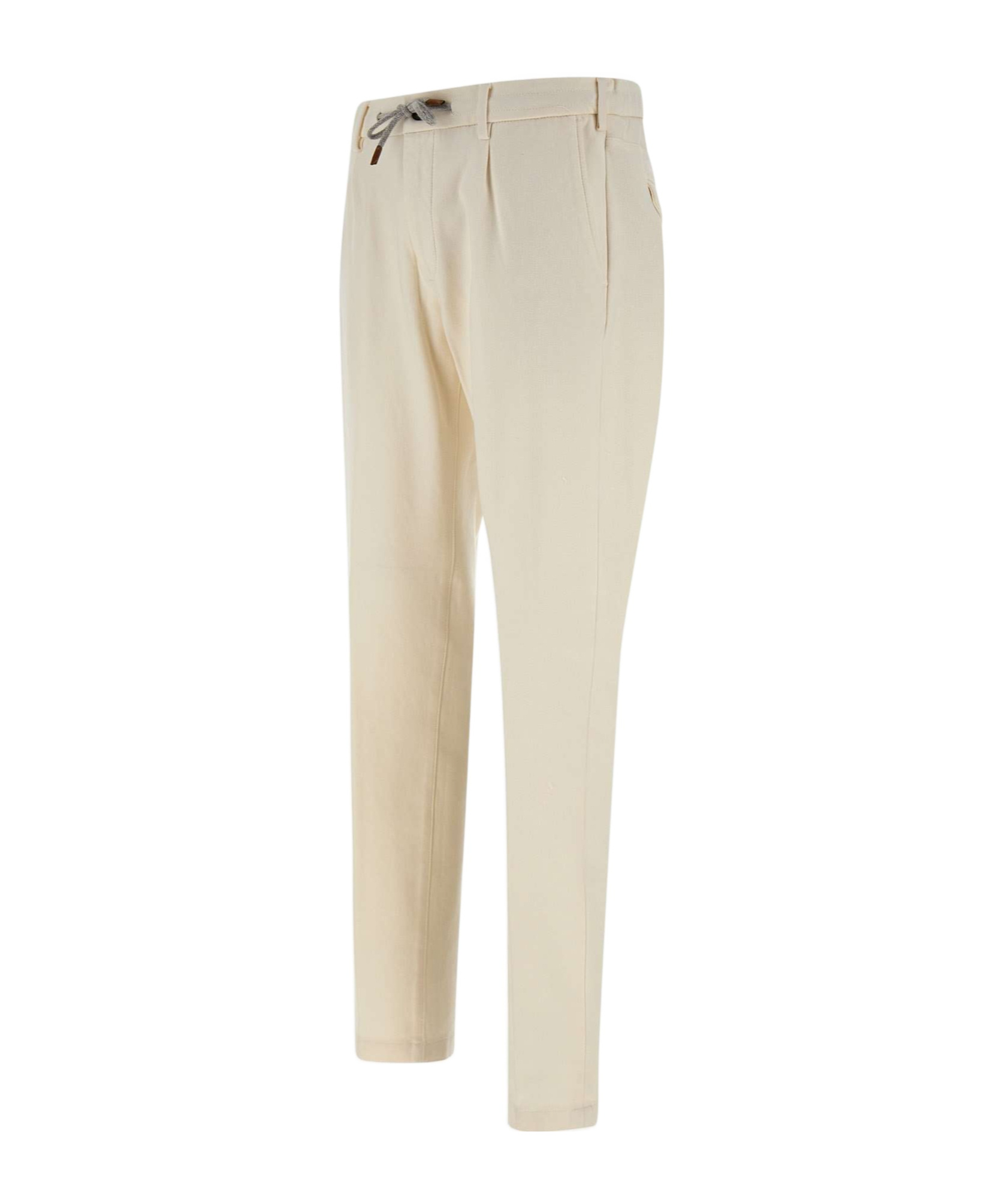 Eleventy Drawstring-waist Tapered Trousers