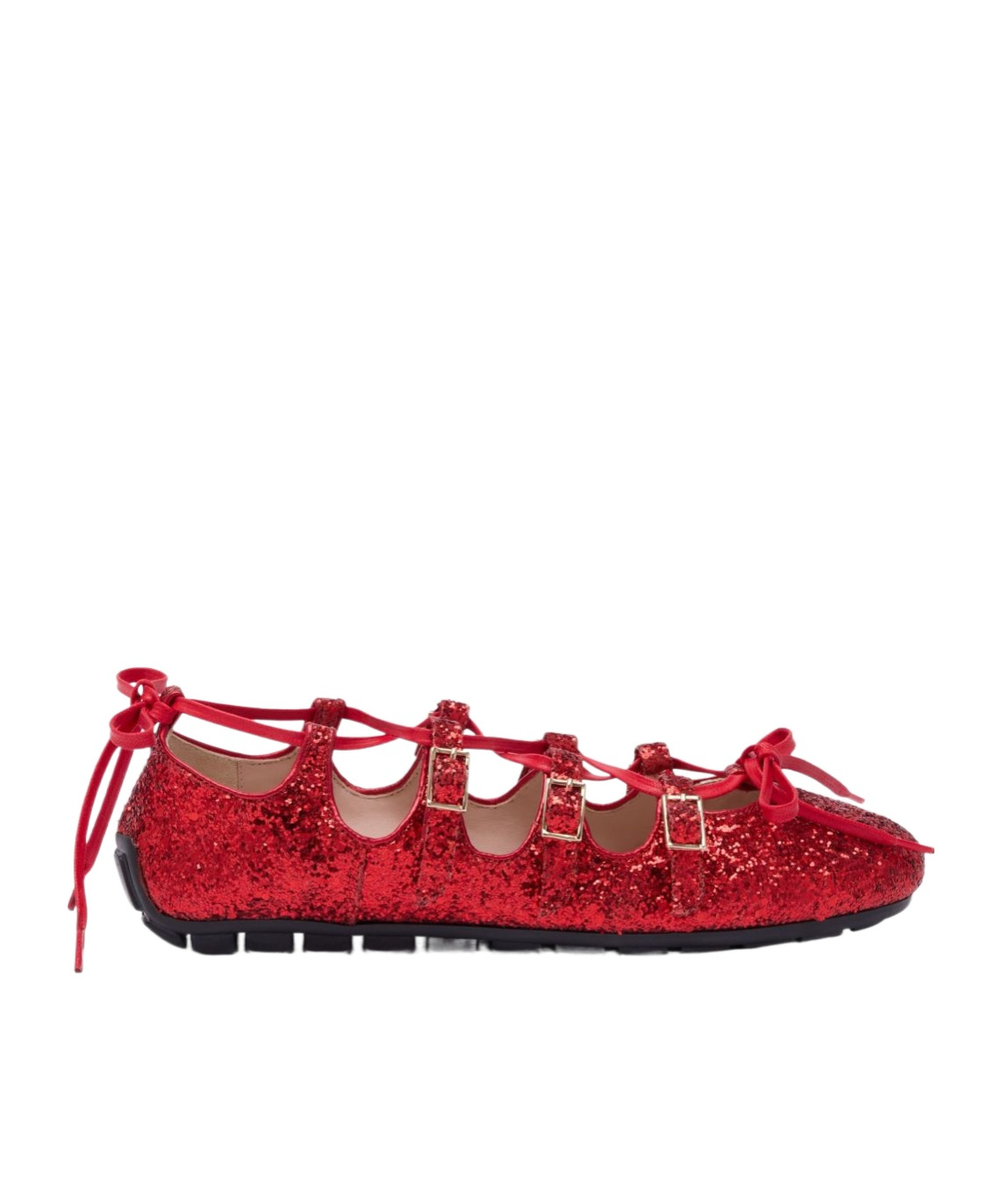 Simone Rocha Ghillie Ballerina Shoes