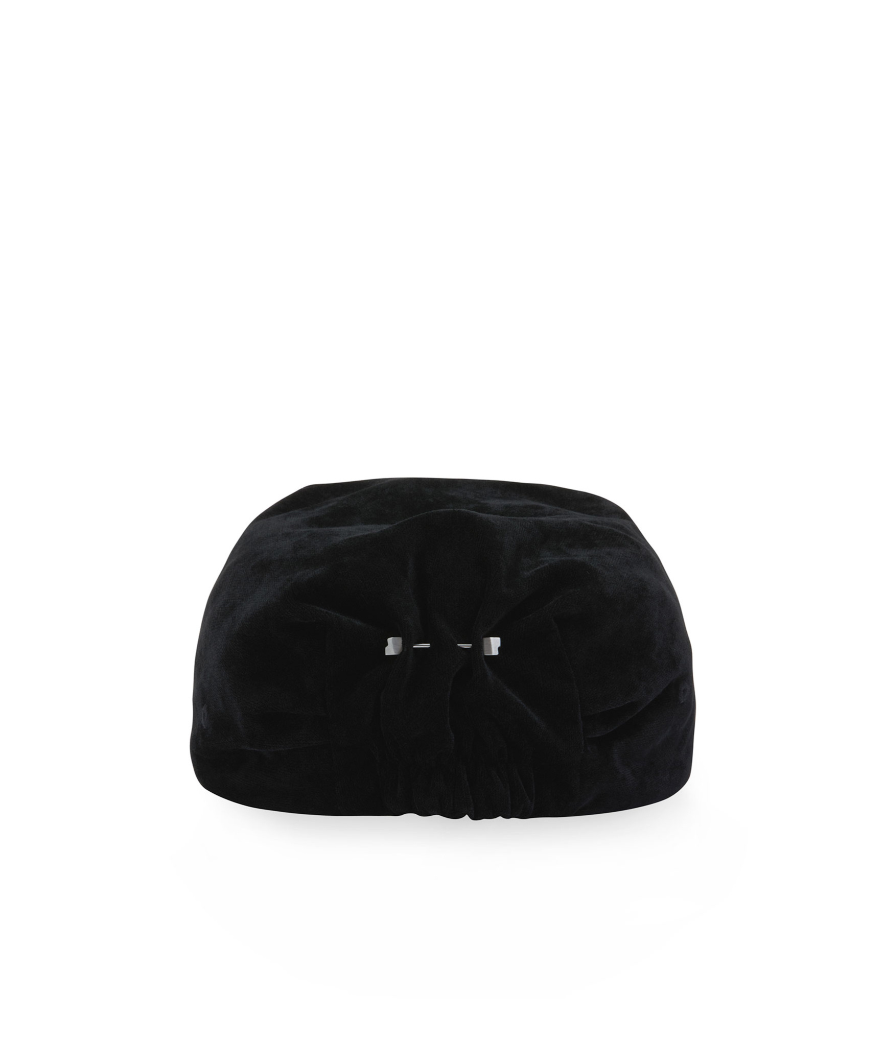 Ader Error Pleated Baseball Cap In Black