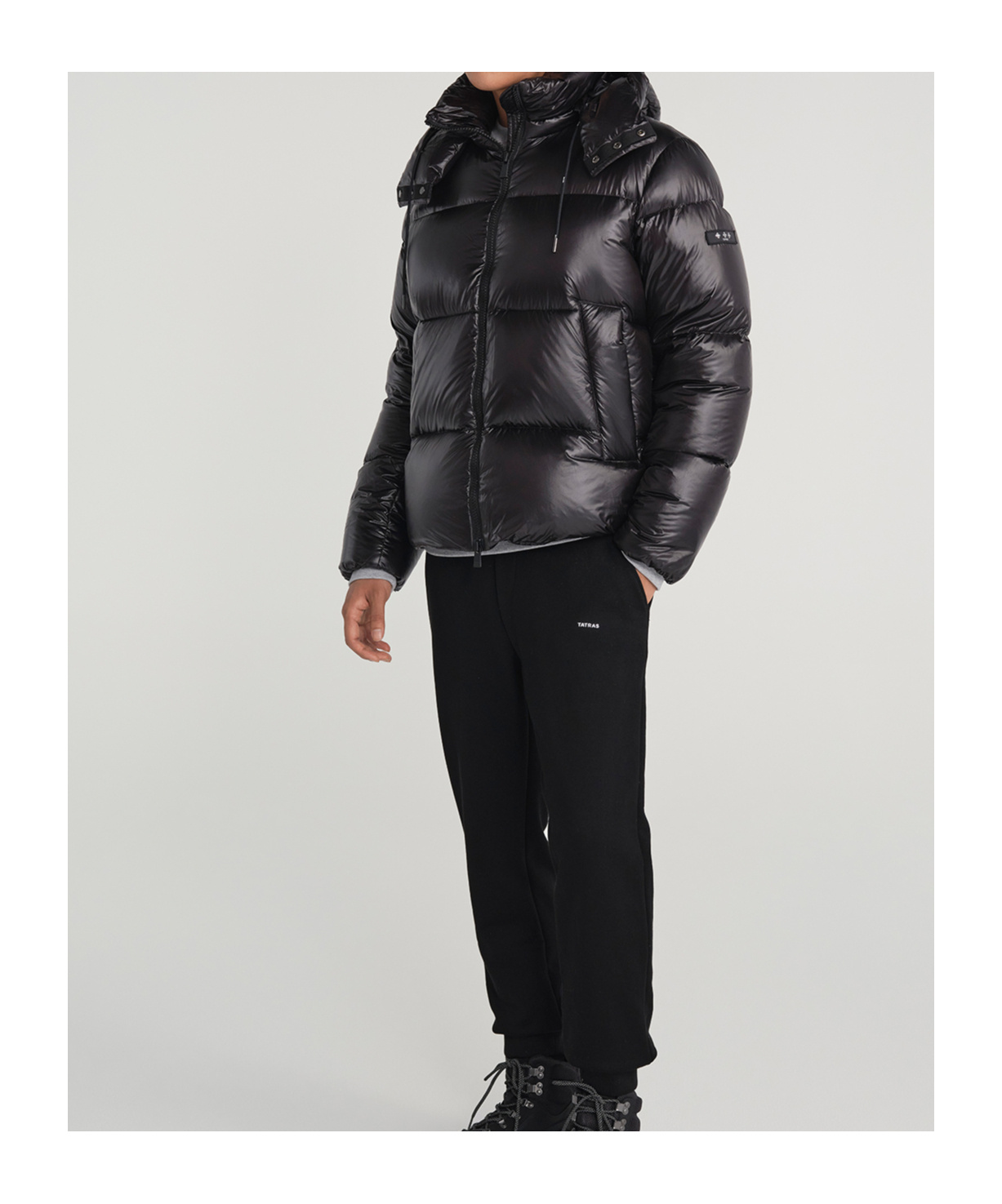 Tatras Long-sleeved Down Jacket In Black