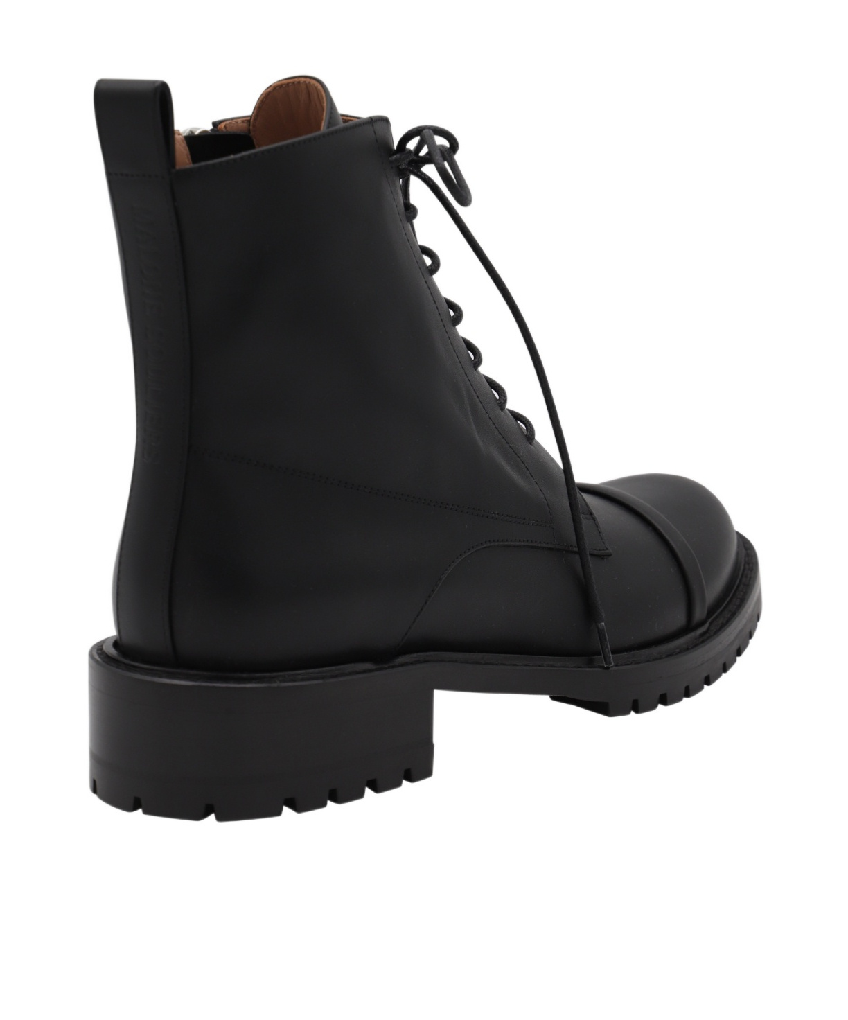 Malone Souliers Round Toe Lace-up Ankle Boots In Black