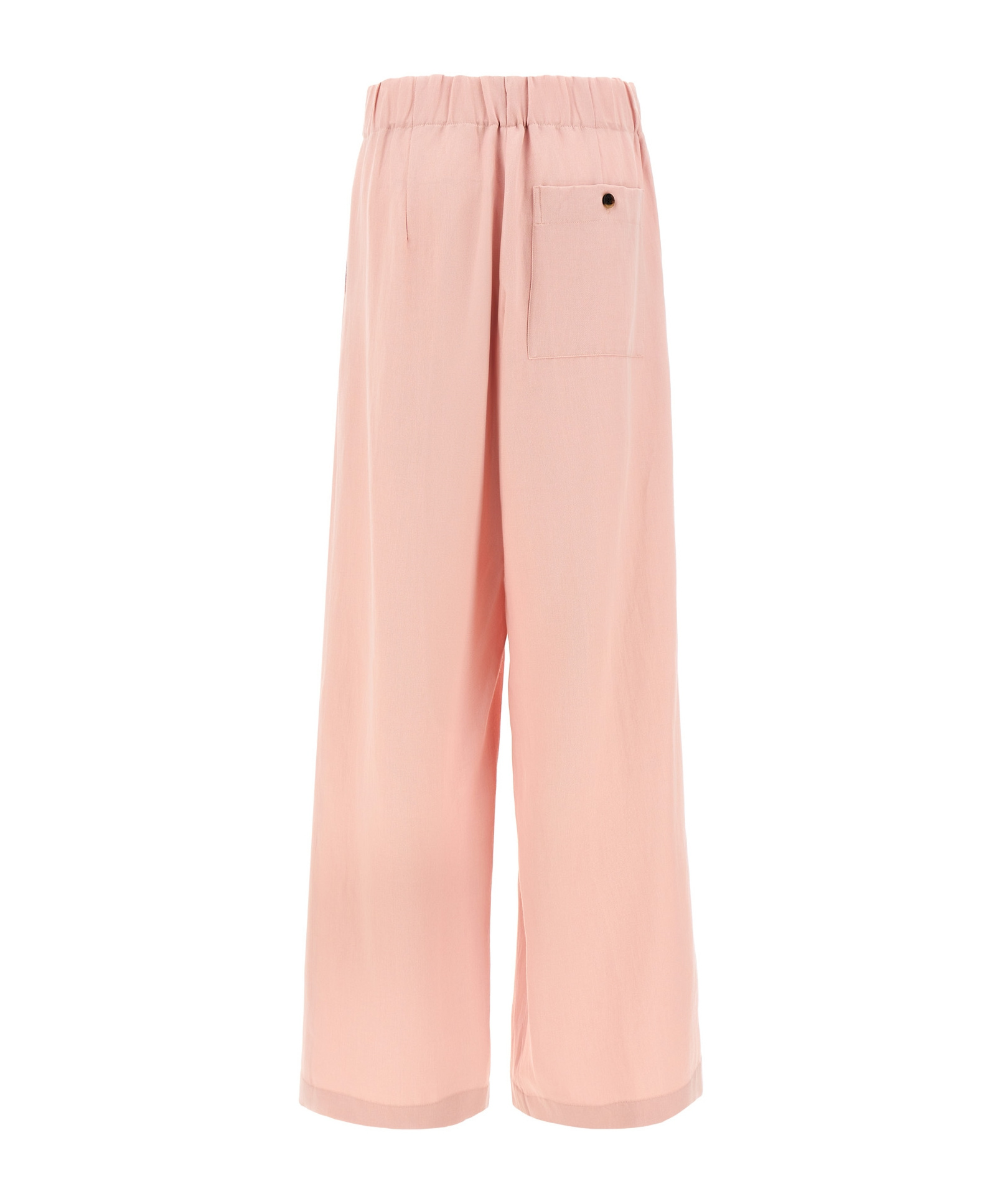 Dries Van Noten Trousers Featuring Back Pocket And Wide Leg In Pink