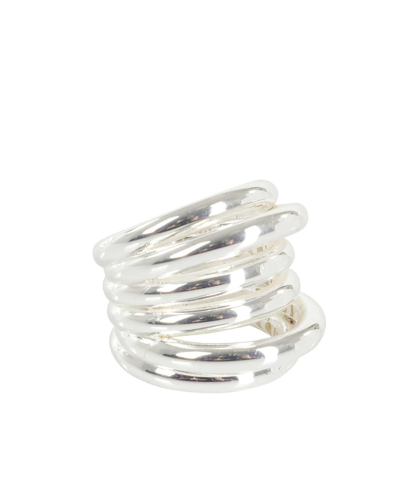 Federica Tosi Open Design Ring In Silver