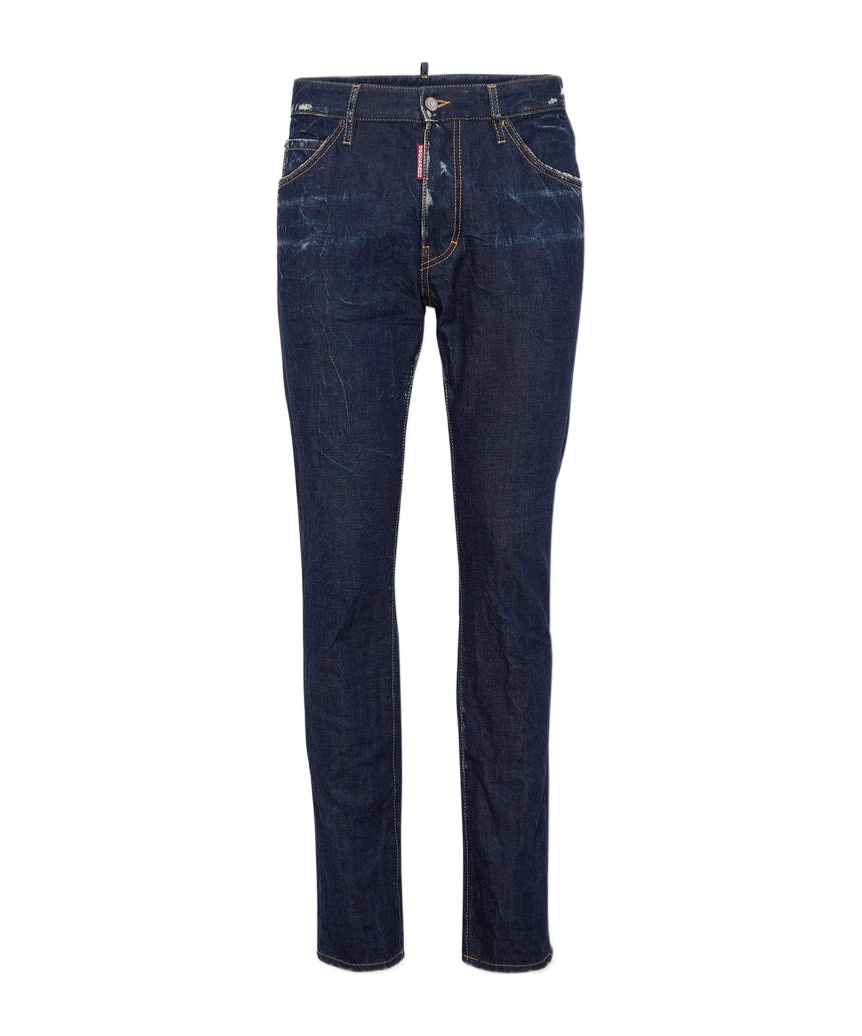 Dsquared2 Dark Rinse Wash Cool Guy Jeans In Black