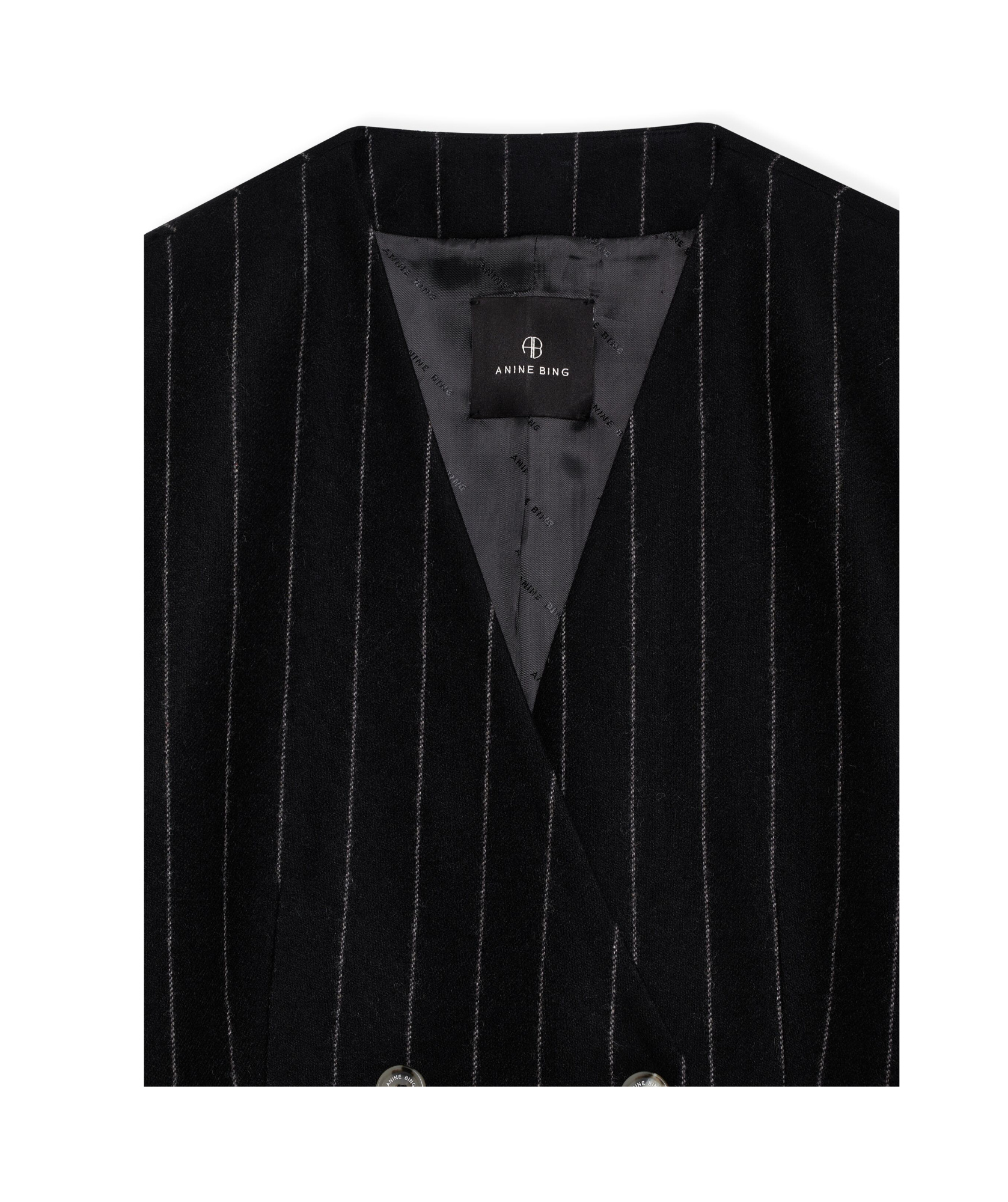 Shop Anine Bing Maron Blazer In Black