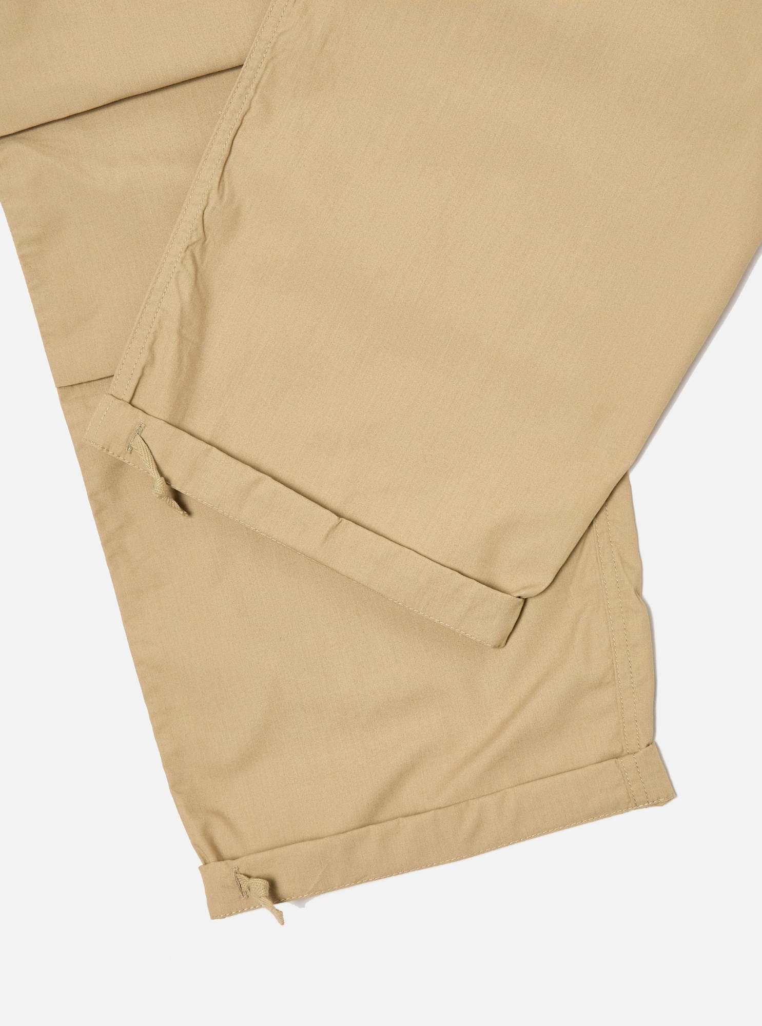 Universal Works Parachute Pant In Sand Recycled Polytech