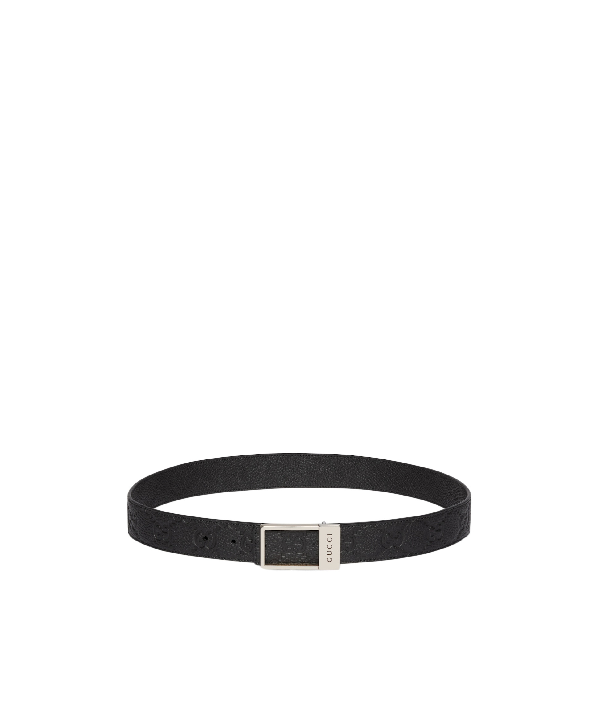 Gucci Reversible Belt With Rectangular Buckle