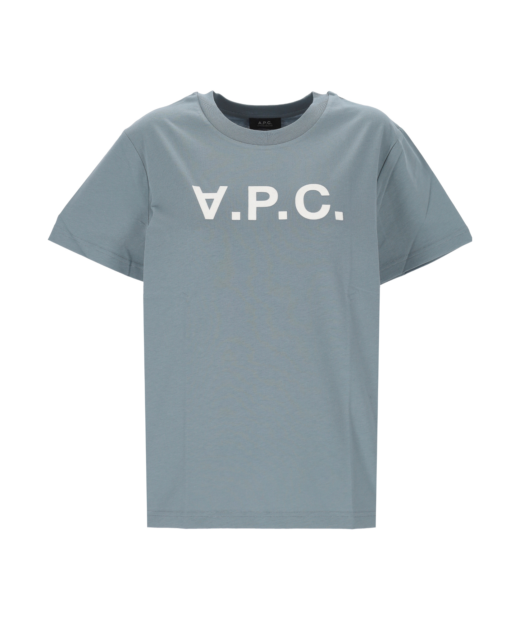 Apc Crew Neck T Shirt In Blue