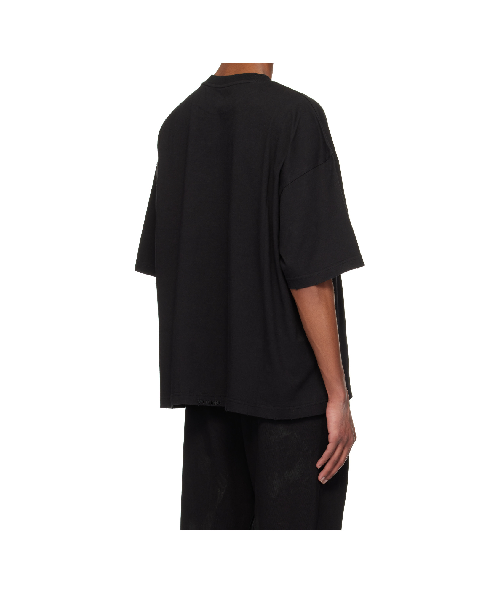 We11 Done Knitted T-shirt In Black