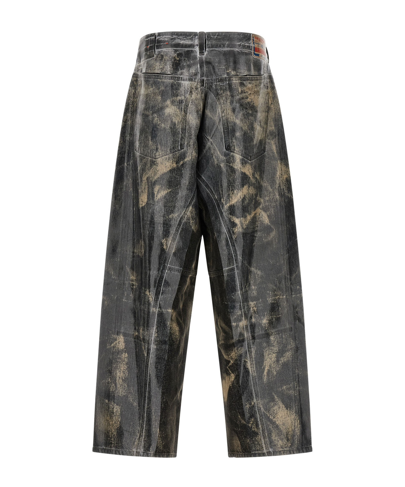 Diesel 1997 D-enim Muc Fsh1 Casual Trousers In Black