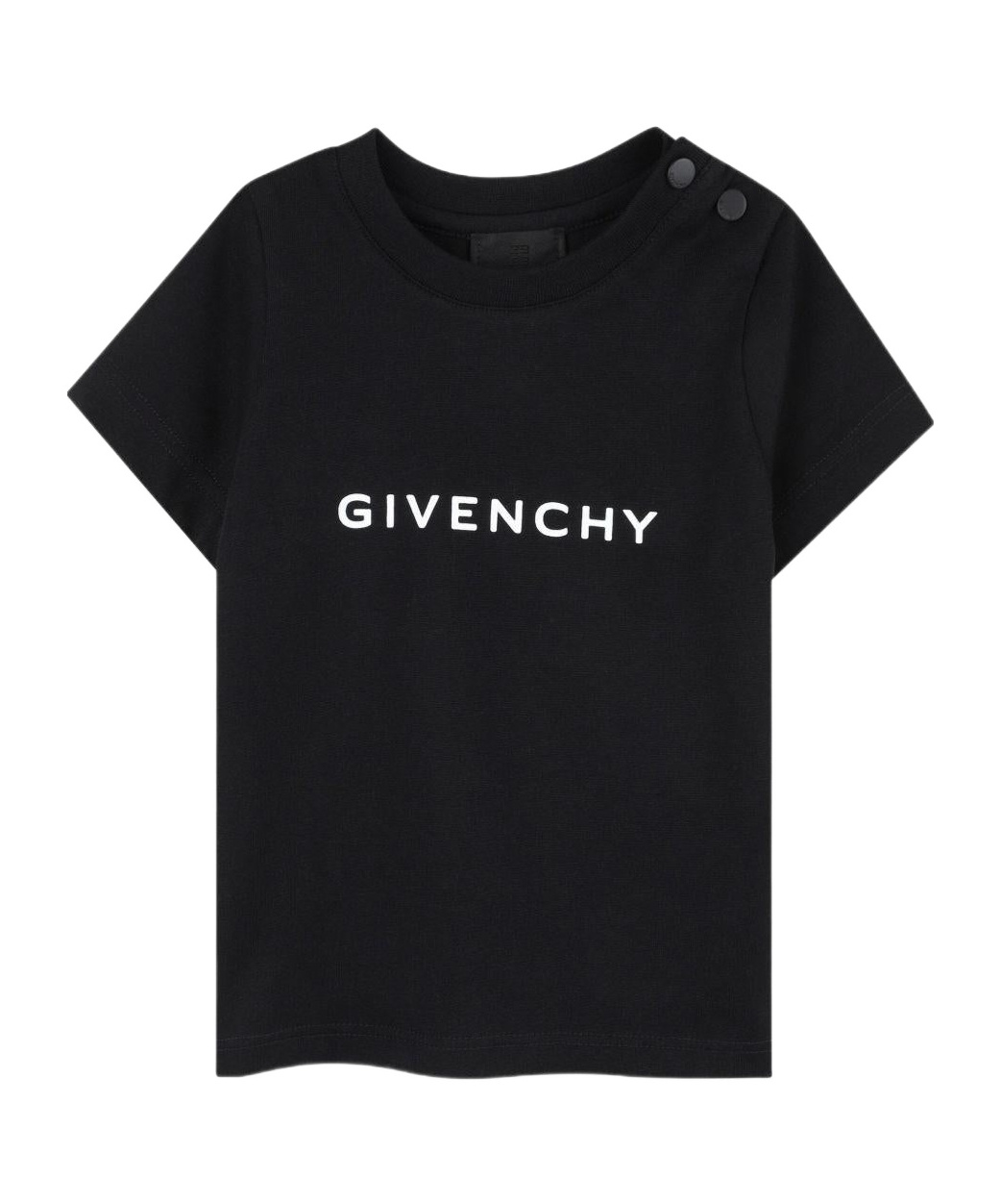 Givenchy Logo-print Short-sleeves T-shirt In Black