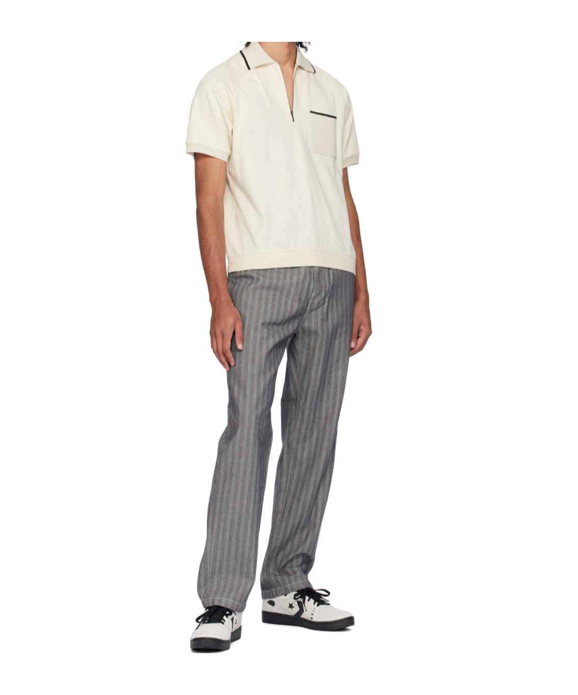 Converse Lace-up Low-cut Casual Shoes In White