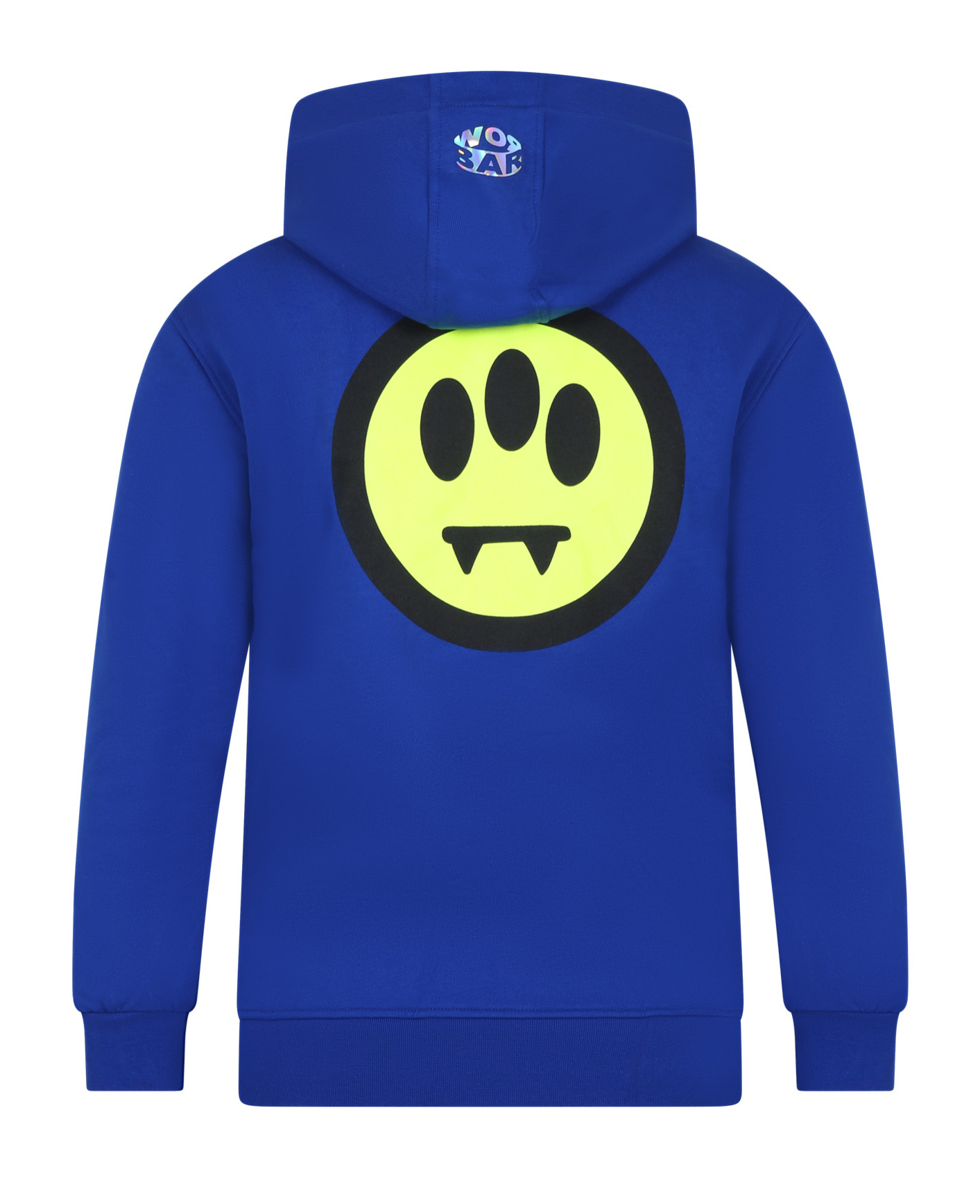 Barrow Logo-print Zip Hoodie In Blue