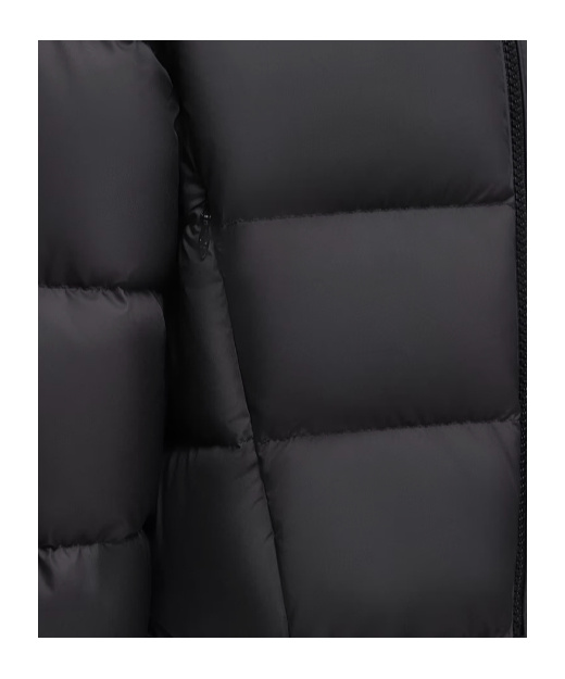 Moncler Ora Down Bomber Jacket In Black