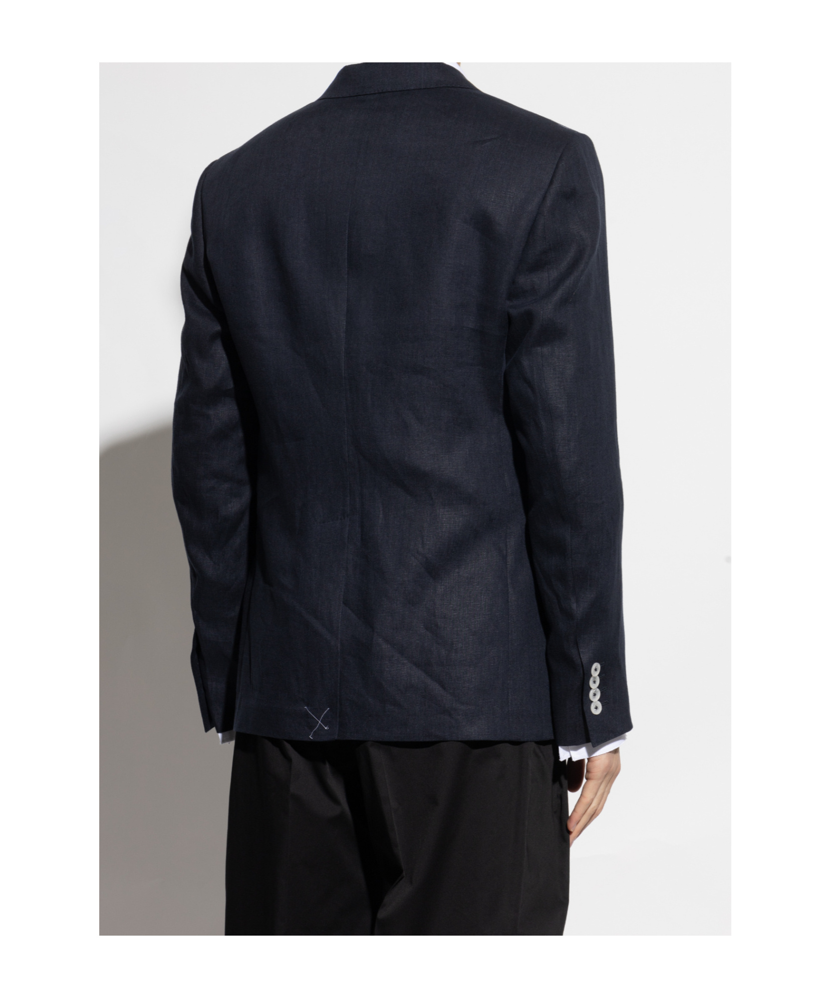 Dolce & Gabbana Long Sleeve Blazer In Black