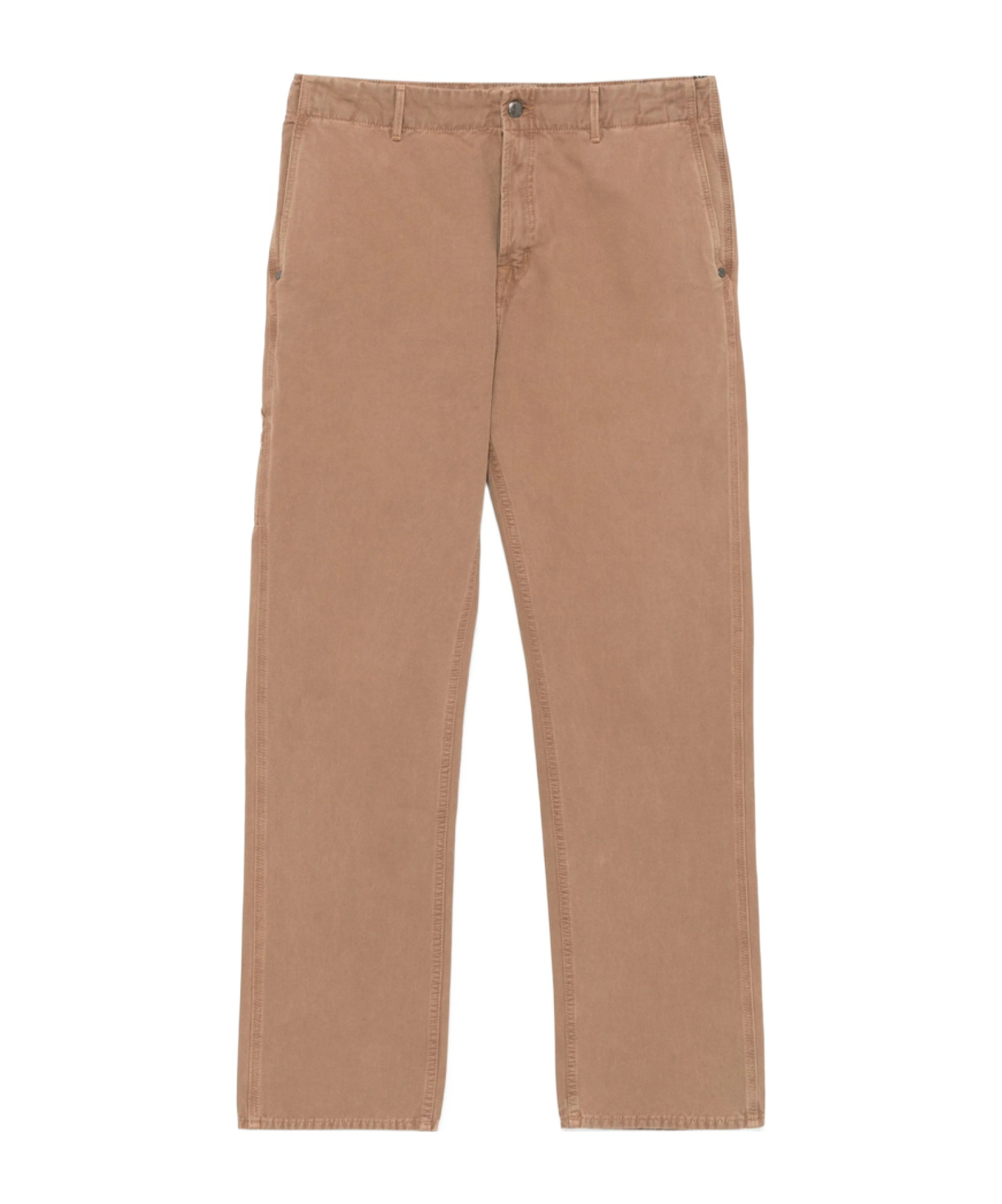 7 For All Mankind Straight Jeans In Brown