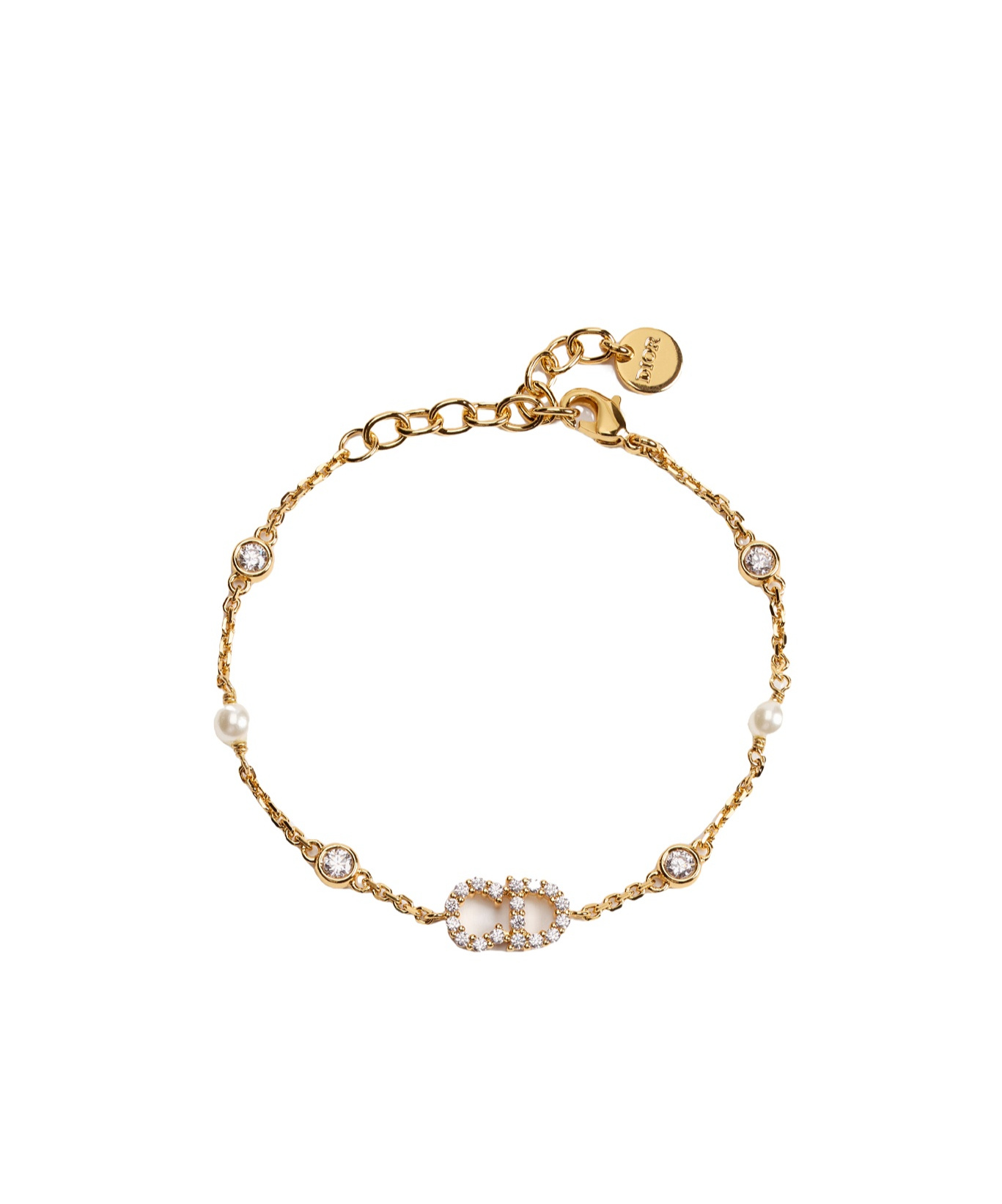 Dior Clair D Lune Bracelet In Yellow