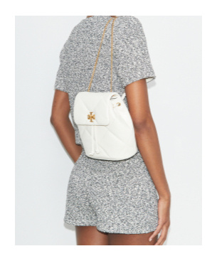 Tory Burch Diamond Pattern Backpack