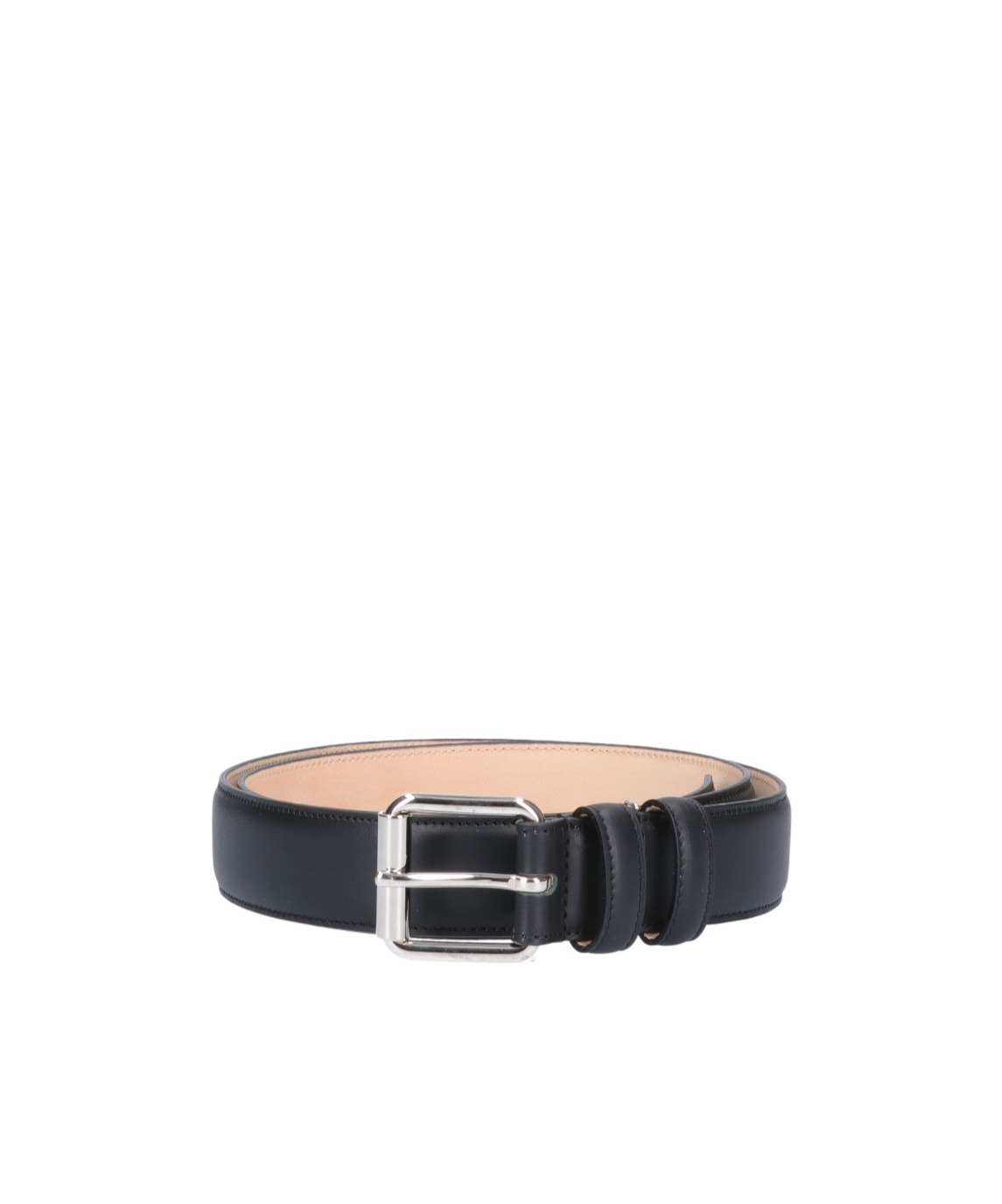 Apc A.p.c. Slim Buckle Belt In Black