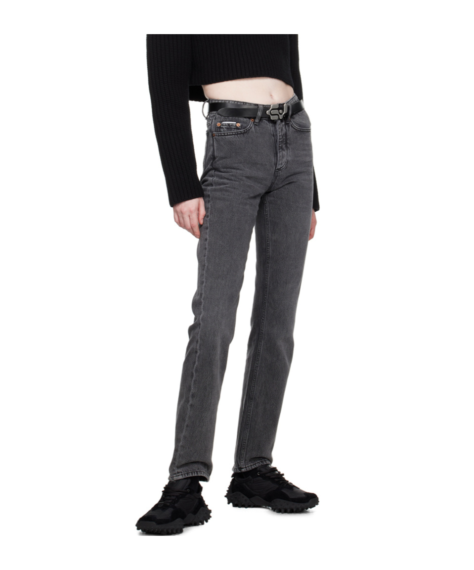 Eytys Jeans With Belt Loops In Black