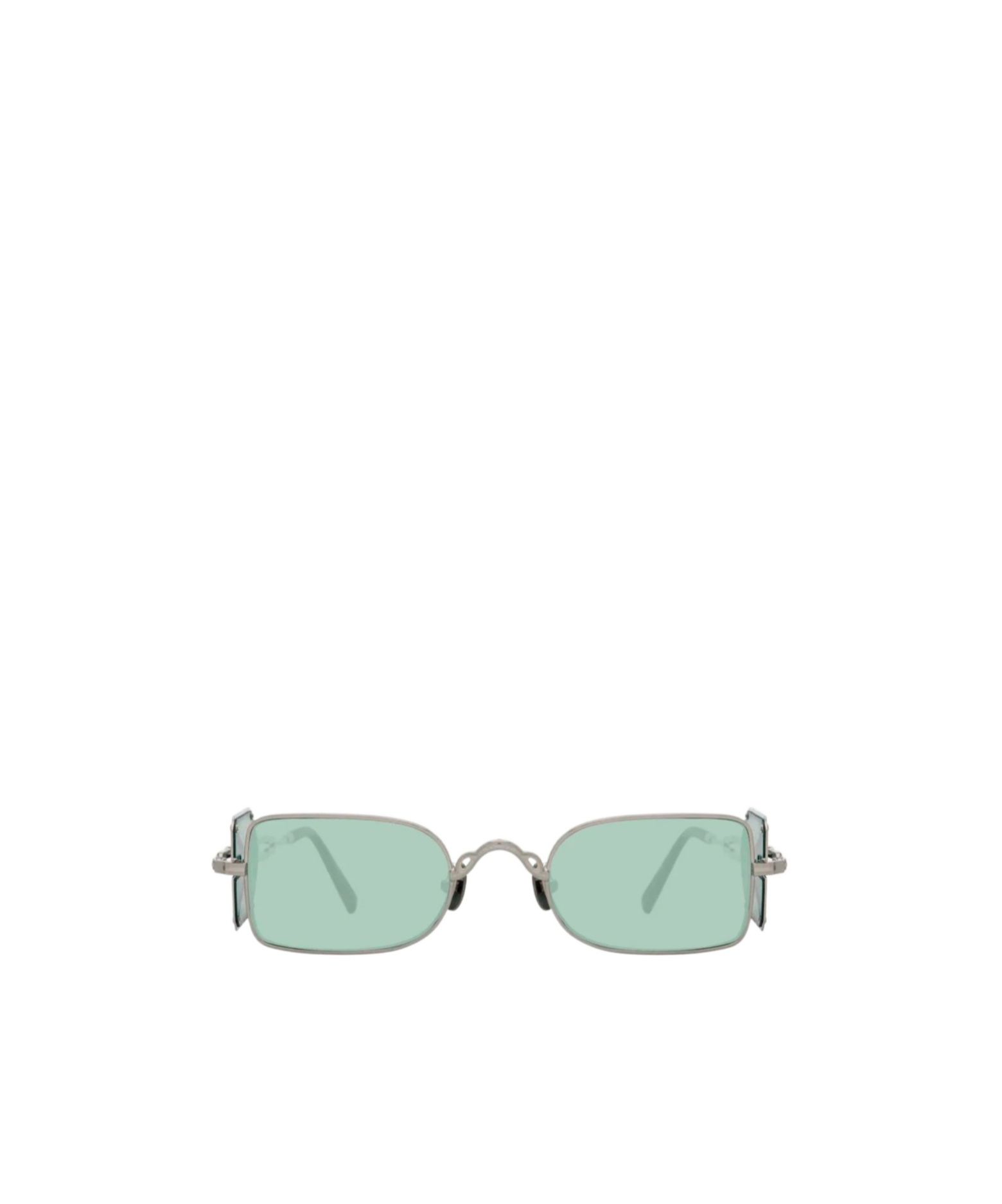 Matsuda Geometric Frame Sunglasses In Green