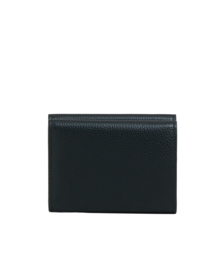 Marni Textured Wallet With Logo Detail In Black