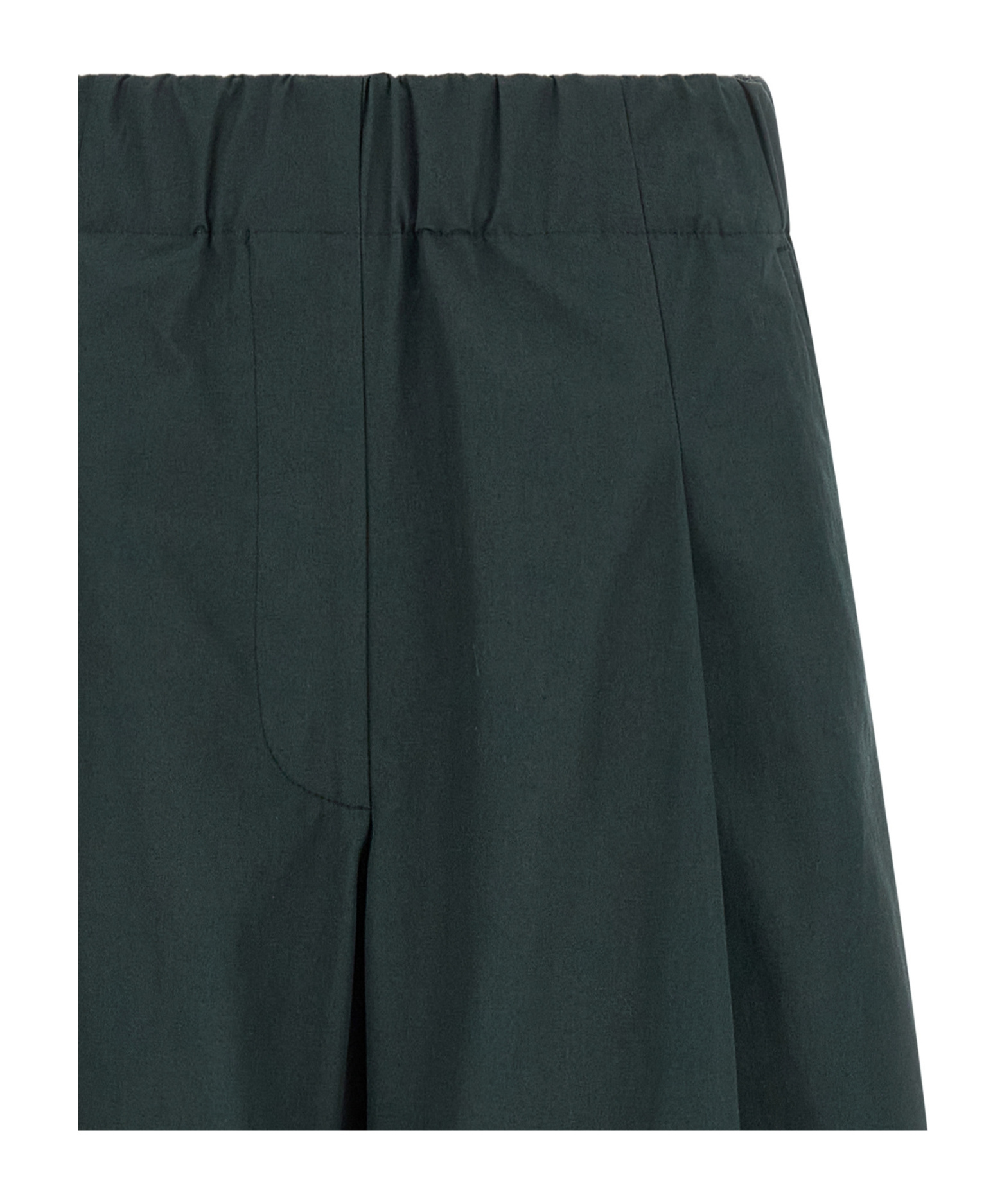 Dries Van Noten Comfortable Trousers With Elastic Waistband And Back Pocket In Green