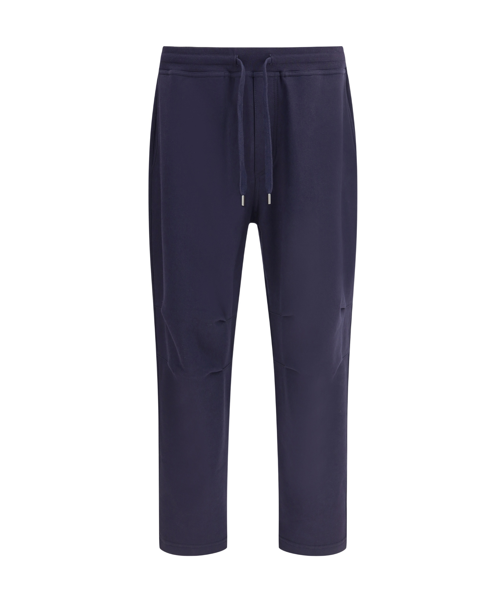 Brunello Cucinelli Elastic Waist Casual Pants In Blue