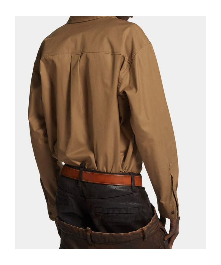 Dsquared2 Chest-pockets Button-up Shirt In Brown