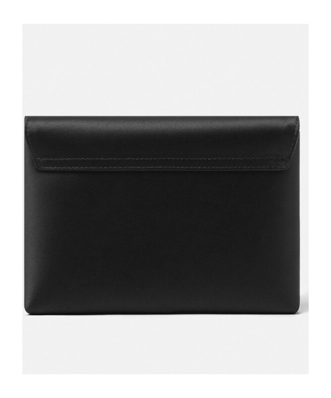 Versace La Medusa Envelope Clutch Bag In Black
