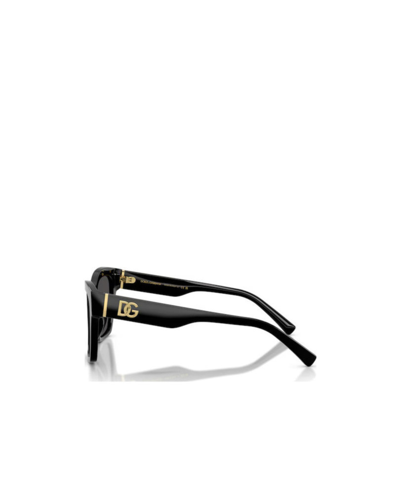 Dolce & Gabbana Sonnenbrille Mit Eckigem Gestell In Black