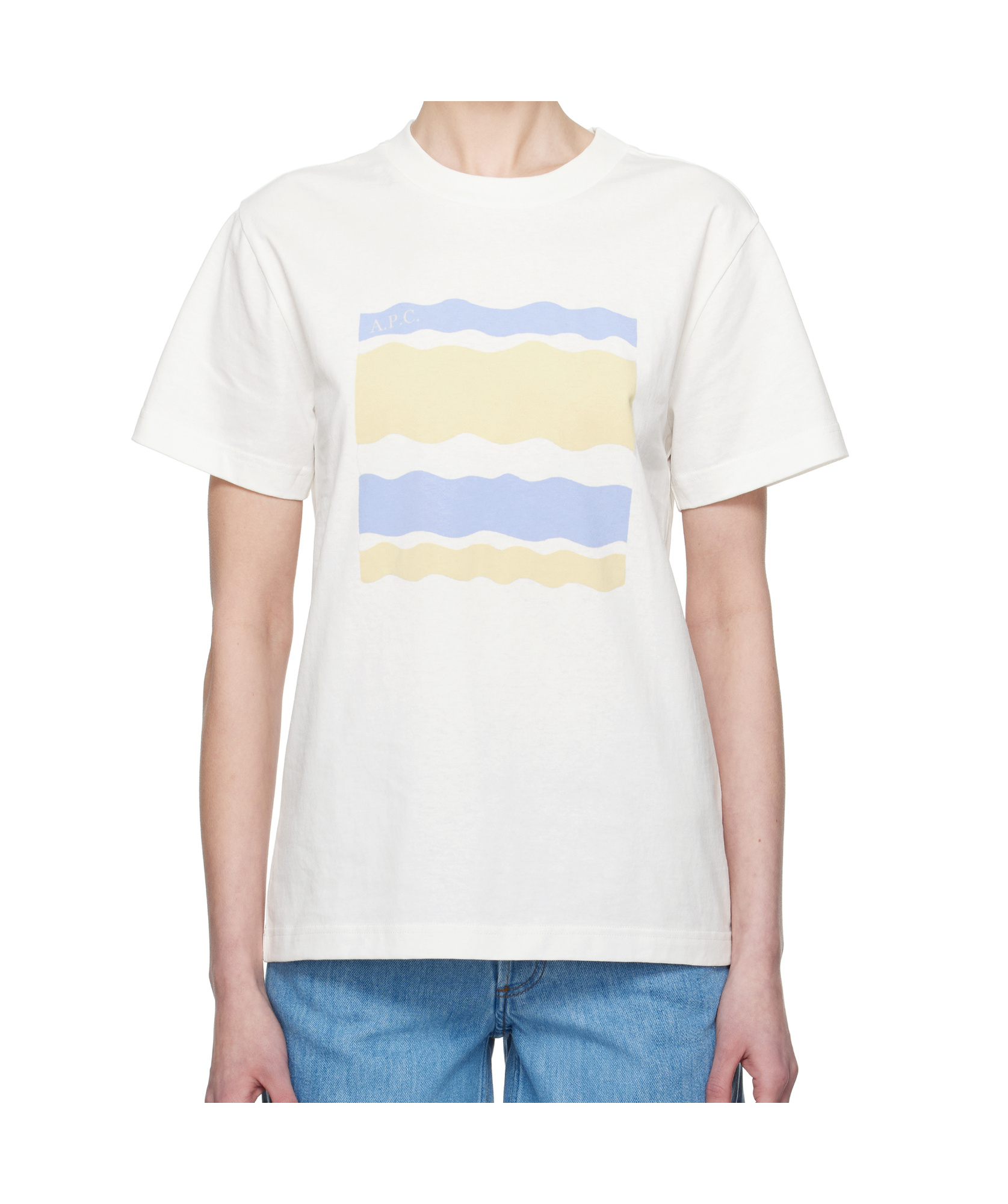 Apc Short Sleeve T-shirt In White