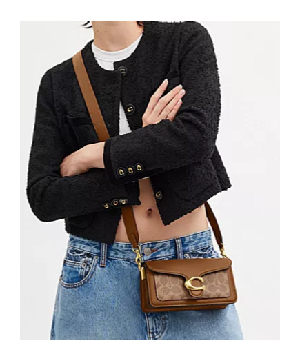 Coach Single-handle Cross-body Bag In Brown