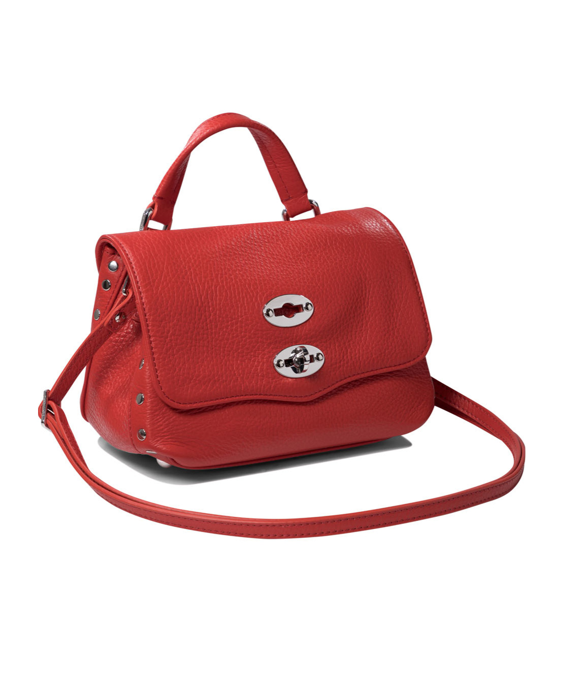 Shop Zanellato Flip Shoulder Bag In Red