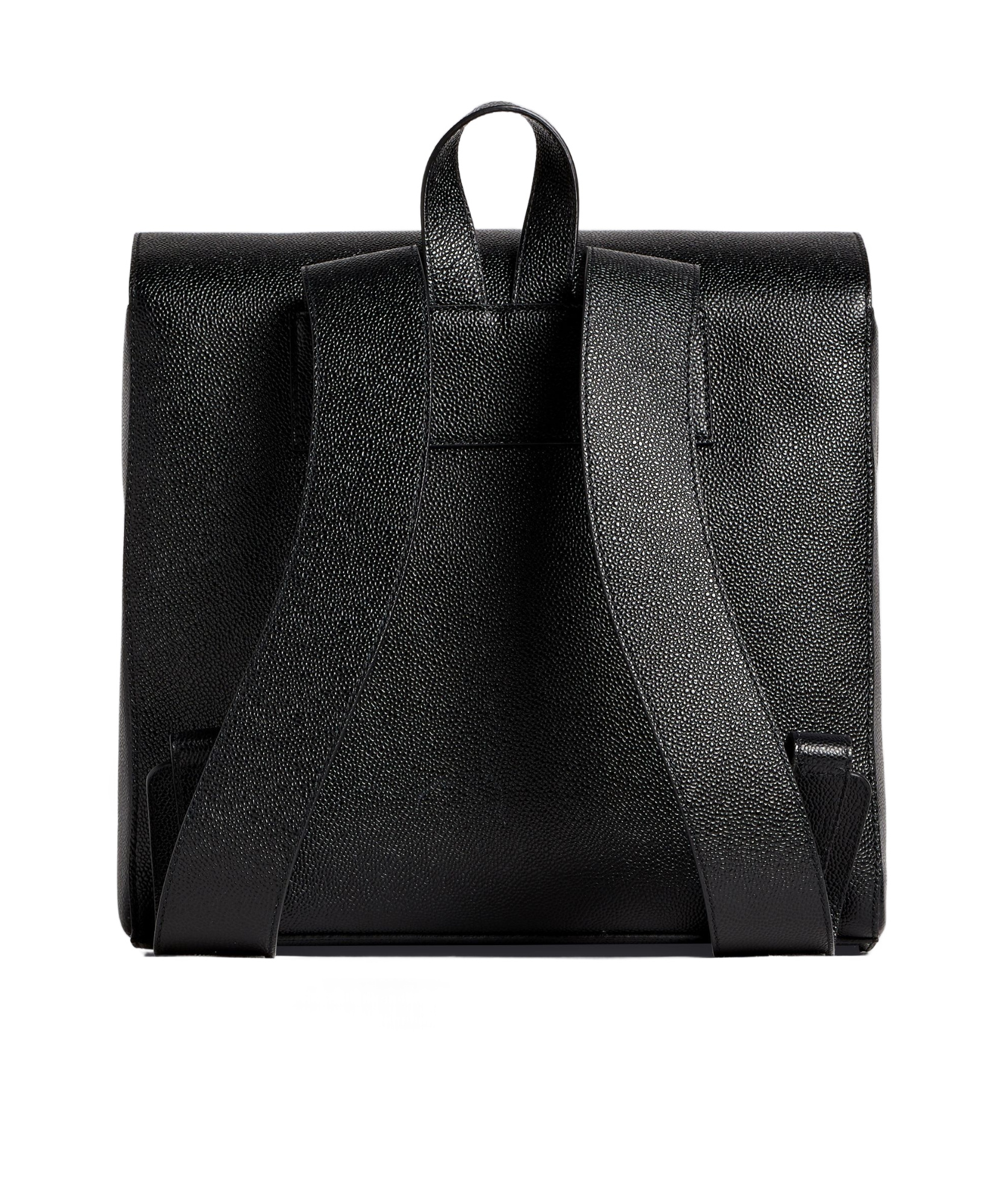 Thom Browne Rwb Structured Backpack In Black