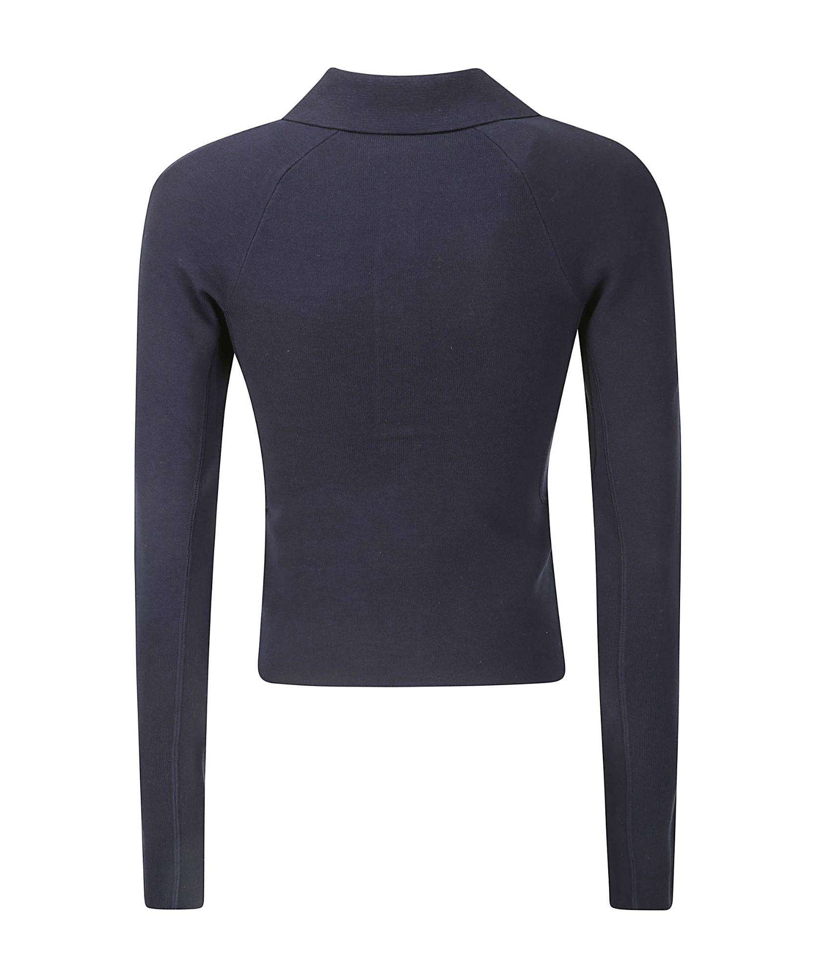 16arlington Top With Pointed Collar In Black