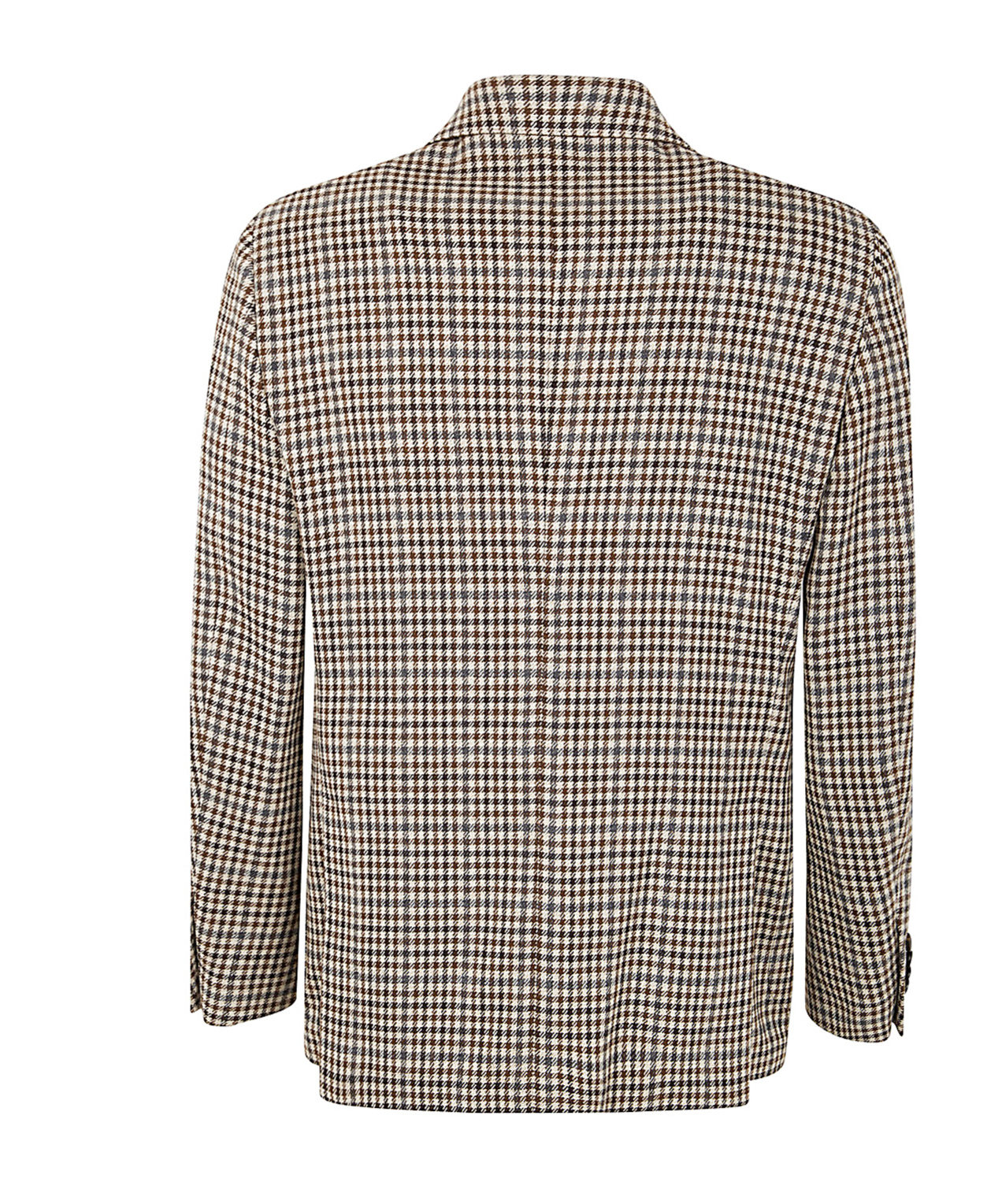 Lardini Classic Check Pattern Tailored Blazer In Multicolor