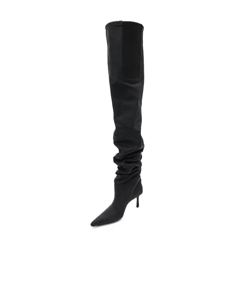 Alexander Wang Viola 65 Boots In Black