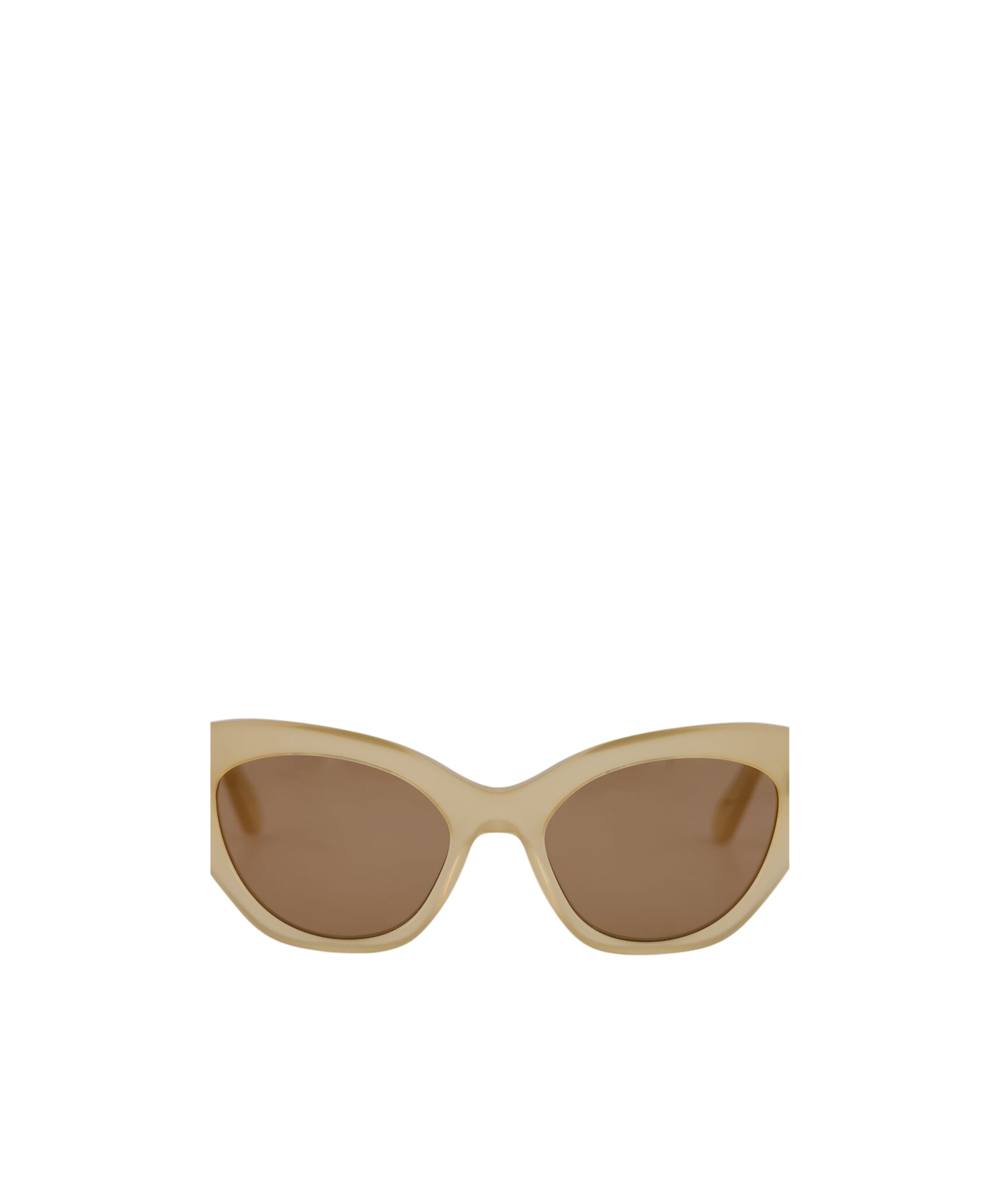 Ferragamo Cat Glasses Frame Sunglasses In Brown