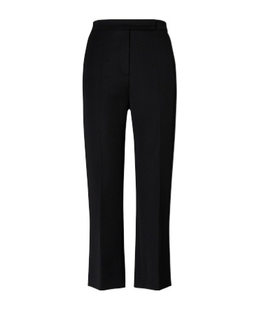 TORY BURCH CROPPED WOOL TAILORED TROUSERS