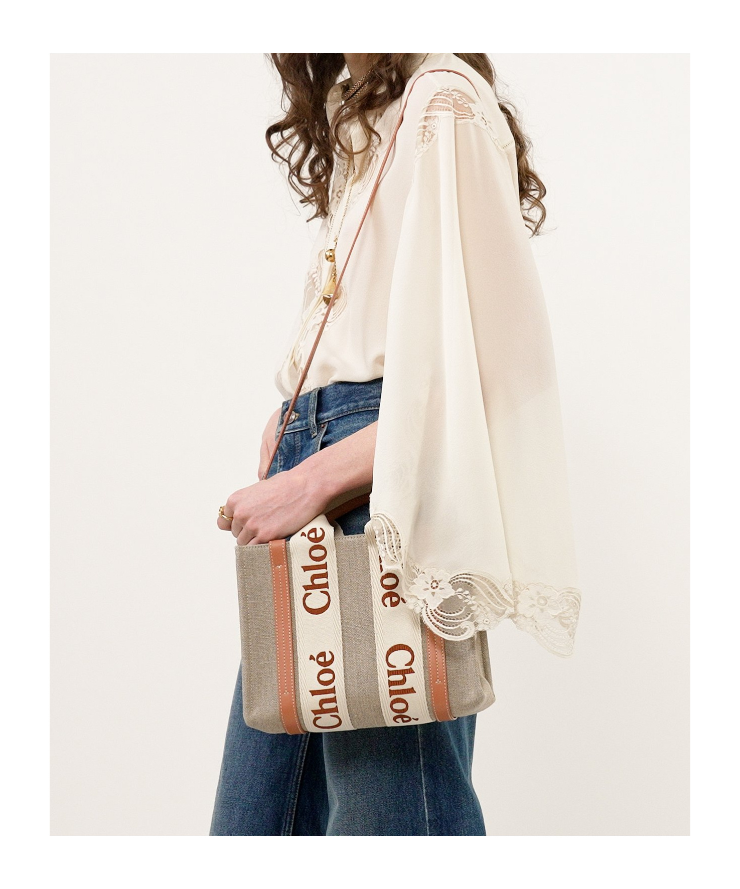 Chloé Small Double Handle Shoulder Bag
