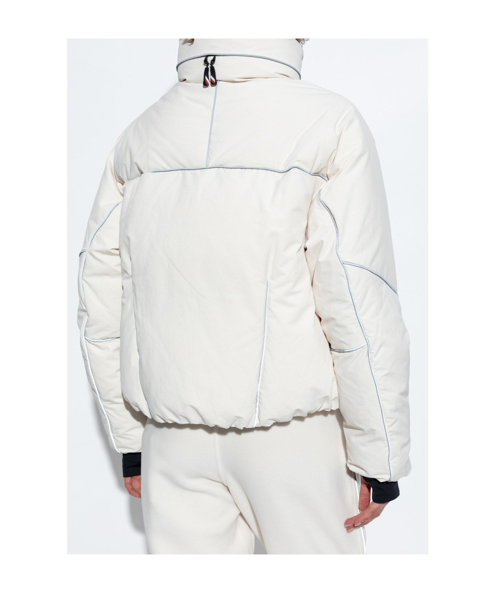 Moncler Klais Short Down Jacket In Nude