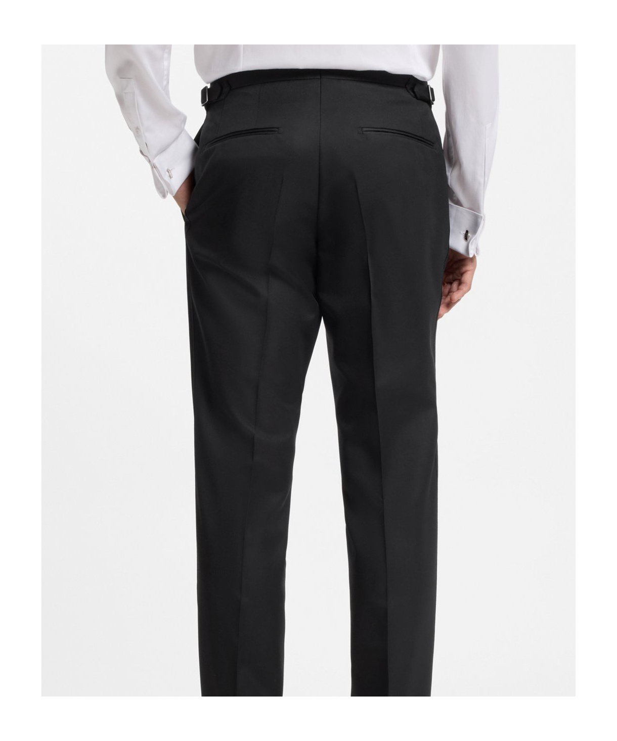 Hugo Boss Long-sleeved Suit In Black