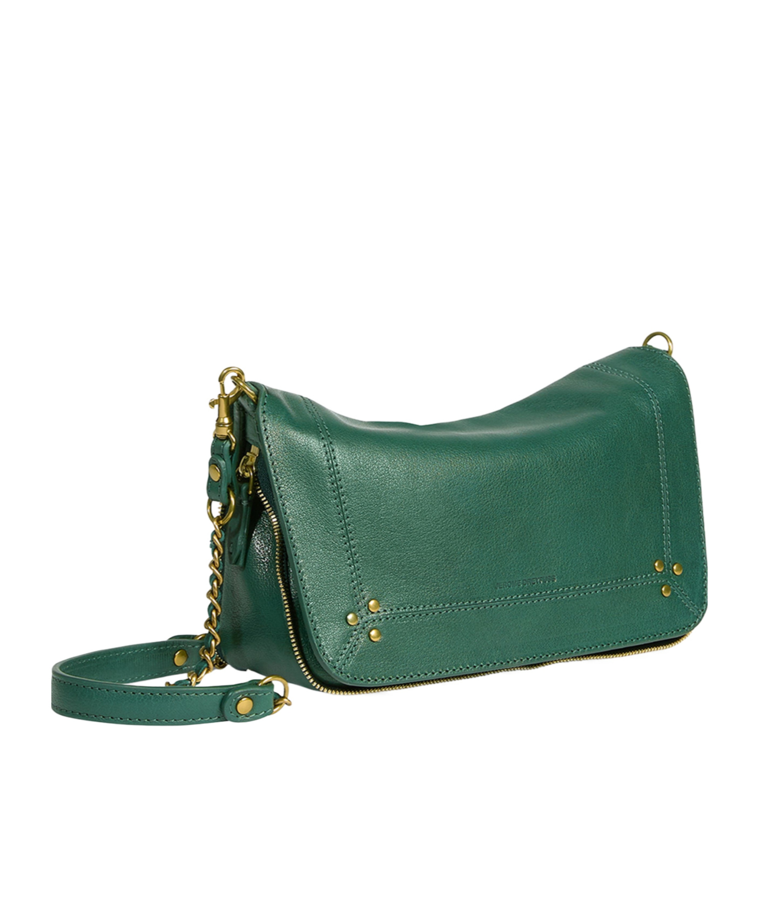 Jérôme Dreyfuss Magnetic Flap Bag In Green